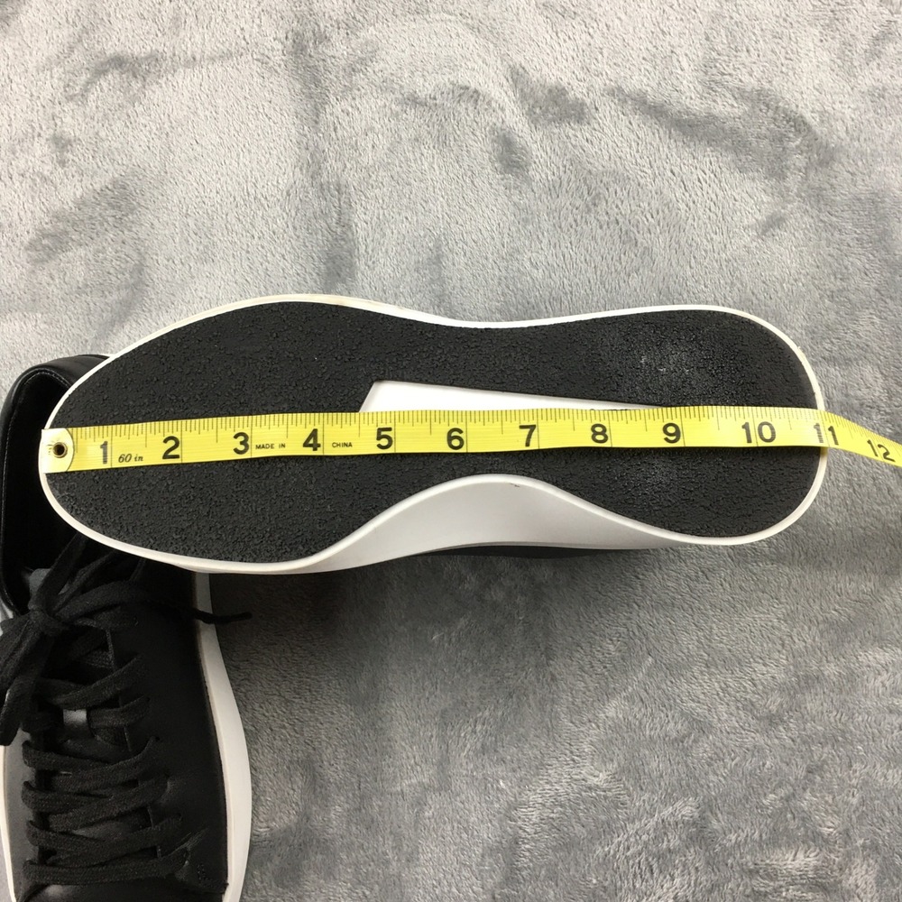 Wolf & Shepherd Cruise' Lo Black & White Sneakers Mens 7W Women 9W EU 40 Preppy - Picture 13 of 16